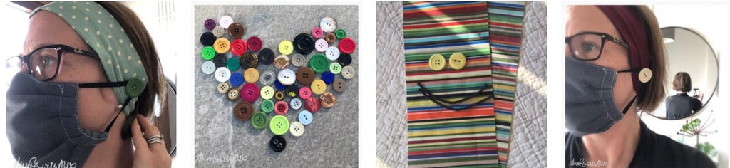 Helping key workers at the time they need us the most - Simple Button Headband Pattern